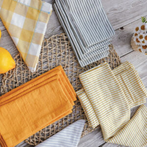 Riviera – Servilleta tusor liso con costura